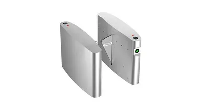 Inteligentny, wysuwany kołowrót z barierką