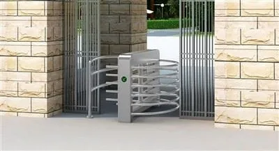 Tandemowa bramka obrotowa o pełnej wysokości